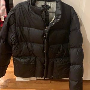 J Crew winter puffer jacket.